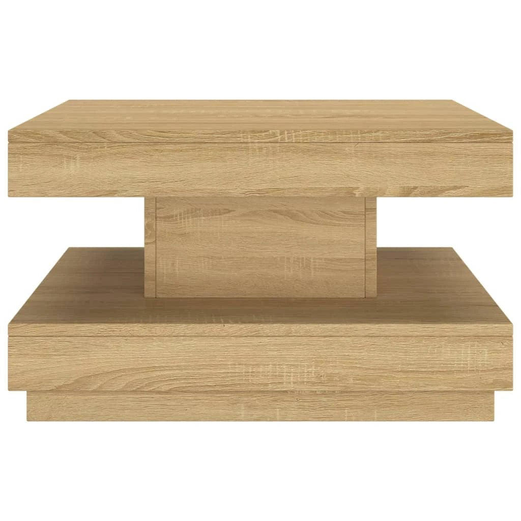 vidaXL Coffee Table 60x60x35 cm MDF Construction Durable Modern Living Room Accent Table by vidaXL