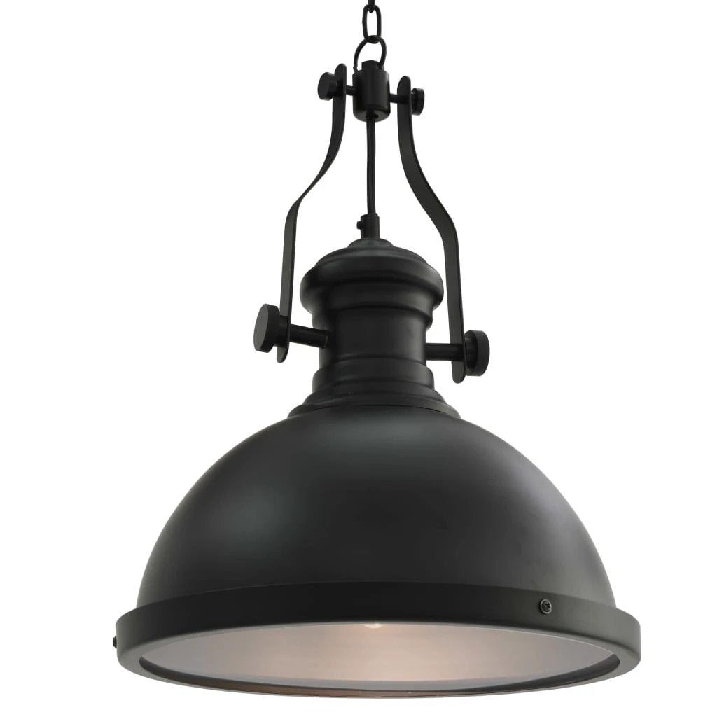 vidaXL vidaXL Ceiling Lamp Black Round E27 - Ceiling Lights