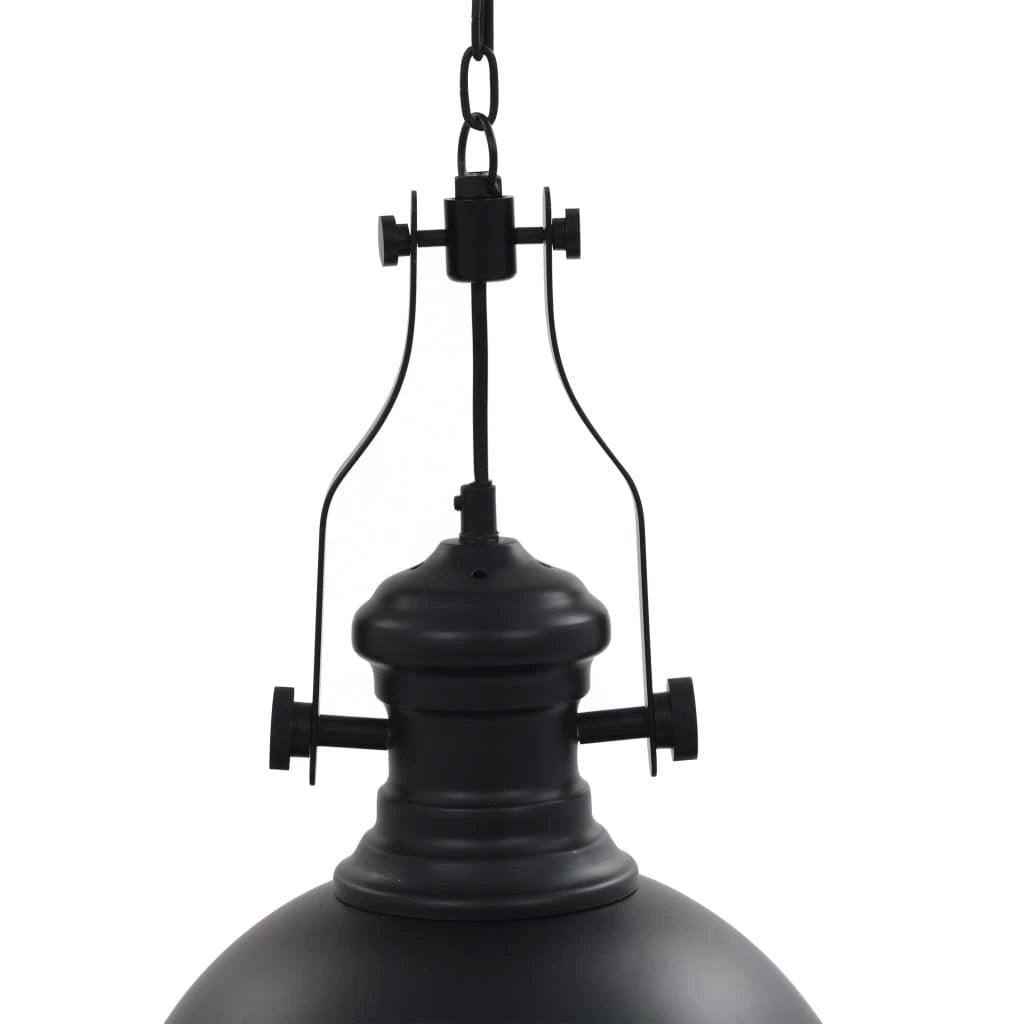 vidaXL vidaXL Ceiling Lamp Black Round E27 - Ceiling Lights