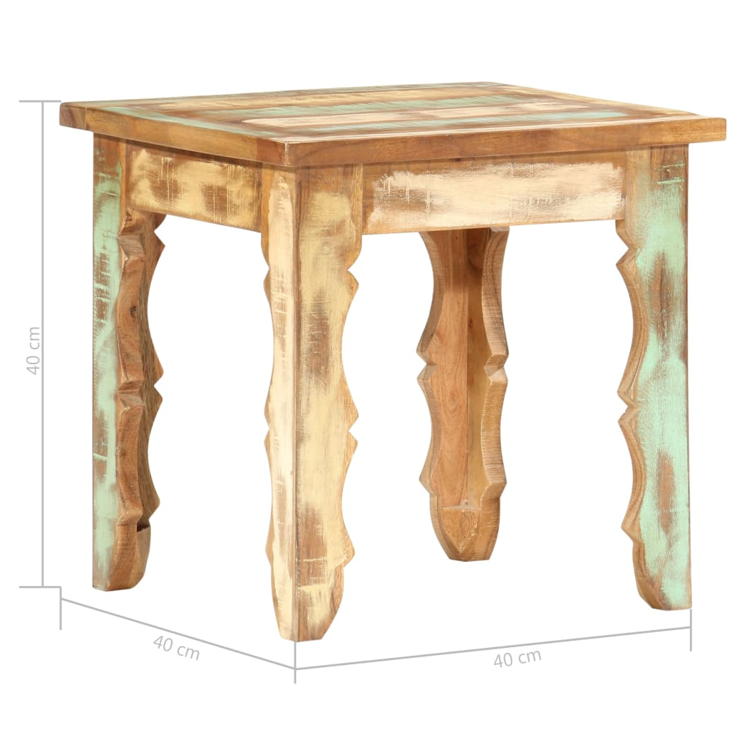 vidaXL vidaXL CoffeeTable 40x40x40cm Reclaimed Living - Coffee Table