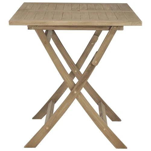 vidaXL vidaXL Folding Garden Table 120x70x75 cm Solid Teak Wood - Garden Table