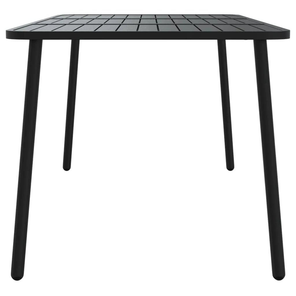 vidaXL Garden Table Anthracite 50x50x71 cm Steel by vidaXL