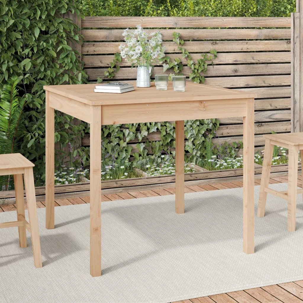 vidaXL Garden Table 82.5x82.5x76 cm Solid Wood Pine by vidaXL