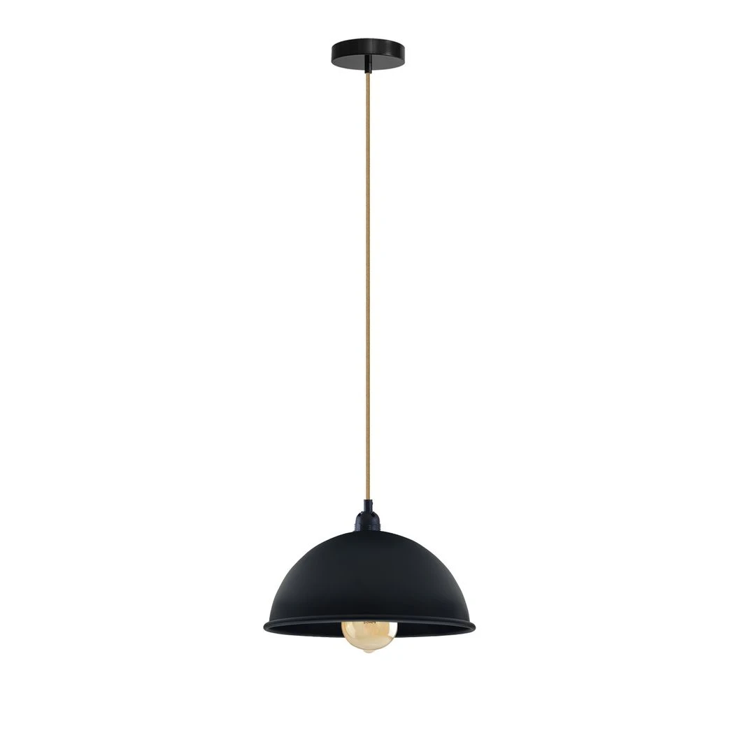 Vintage Industrial Pendant Light E27 Fixture by Un-branded