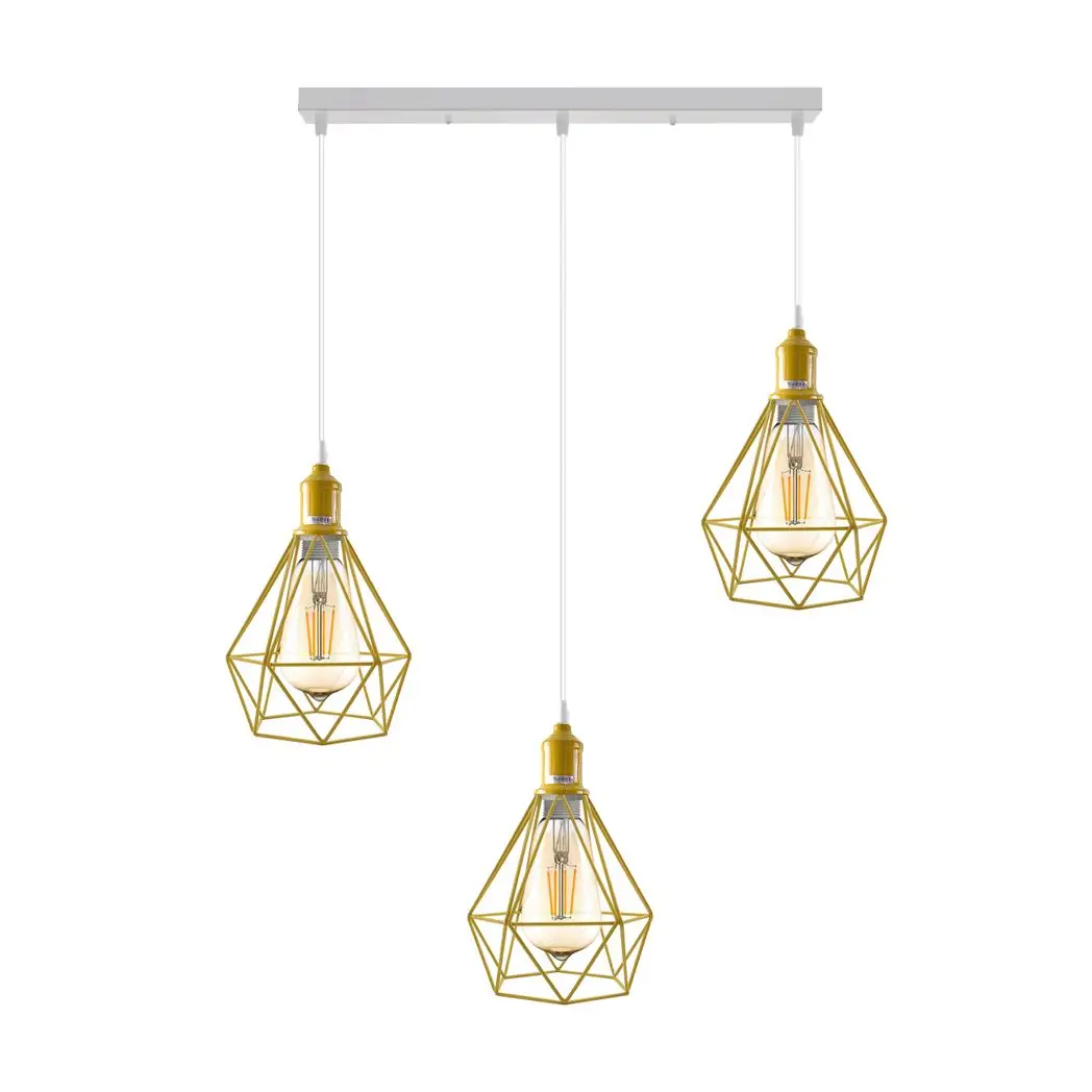 Un-branded Pendant Industrial Ceiling Light Fitting, Metal Open Style Vintage Lamp Shade - Pendant Lights