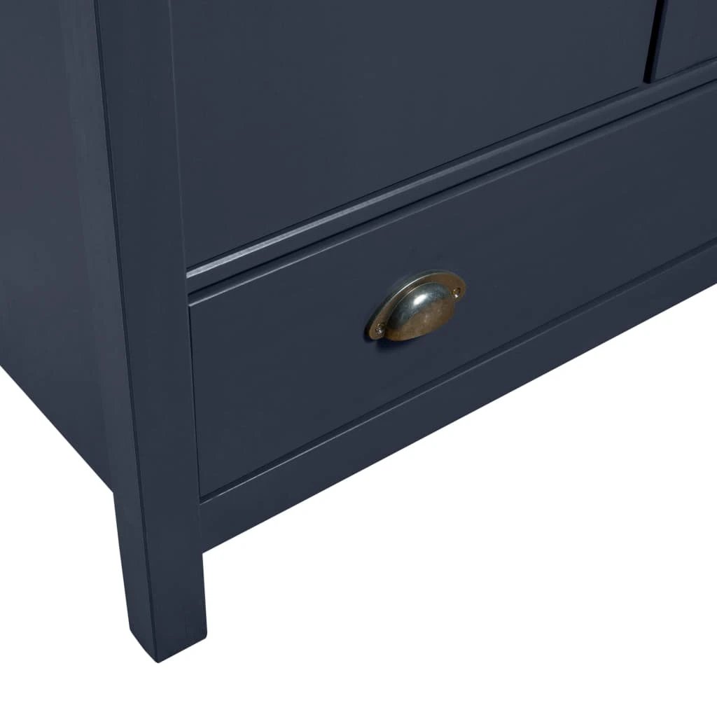 vidaXL 2-Door Wardrobe Hill 89x50x170 cm Solid Pine Wood by vidaXL