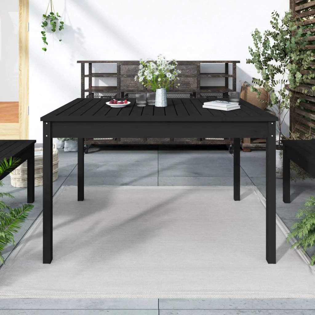 vidaXL vidaXL Garden Table 82.5x82.5x76 cm Solid Wood Pine - Garden Table