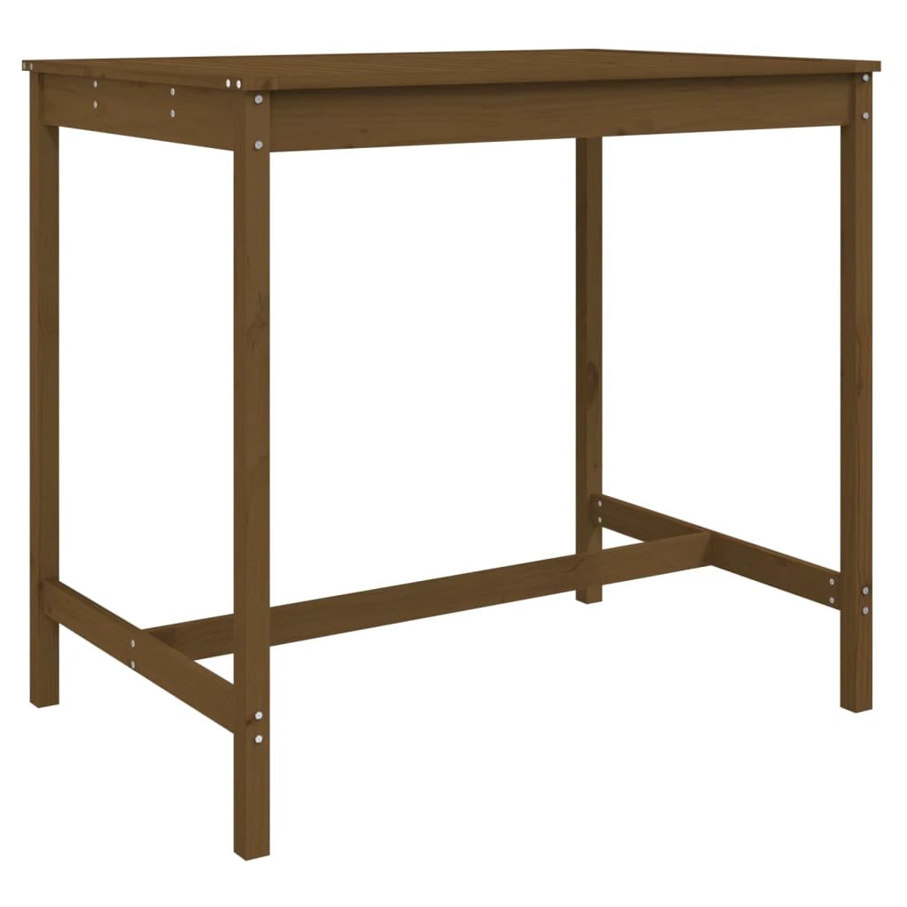 vidaXL Garden Table 82.5x82.5x110 cm Solid Wood Pine by vidaXL