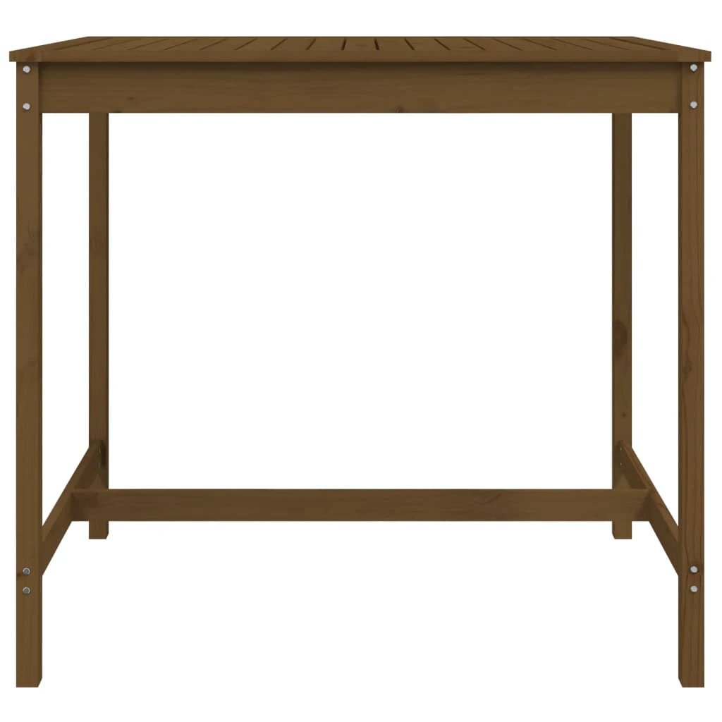 vidaXL Garden Table 82.5x82.5x110 cm Solid Wood Pine by vidaXL