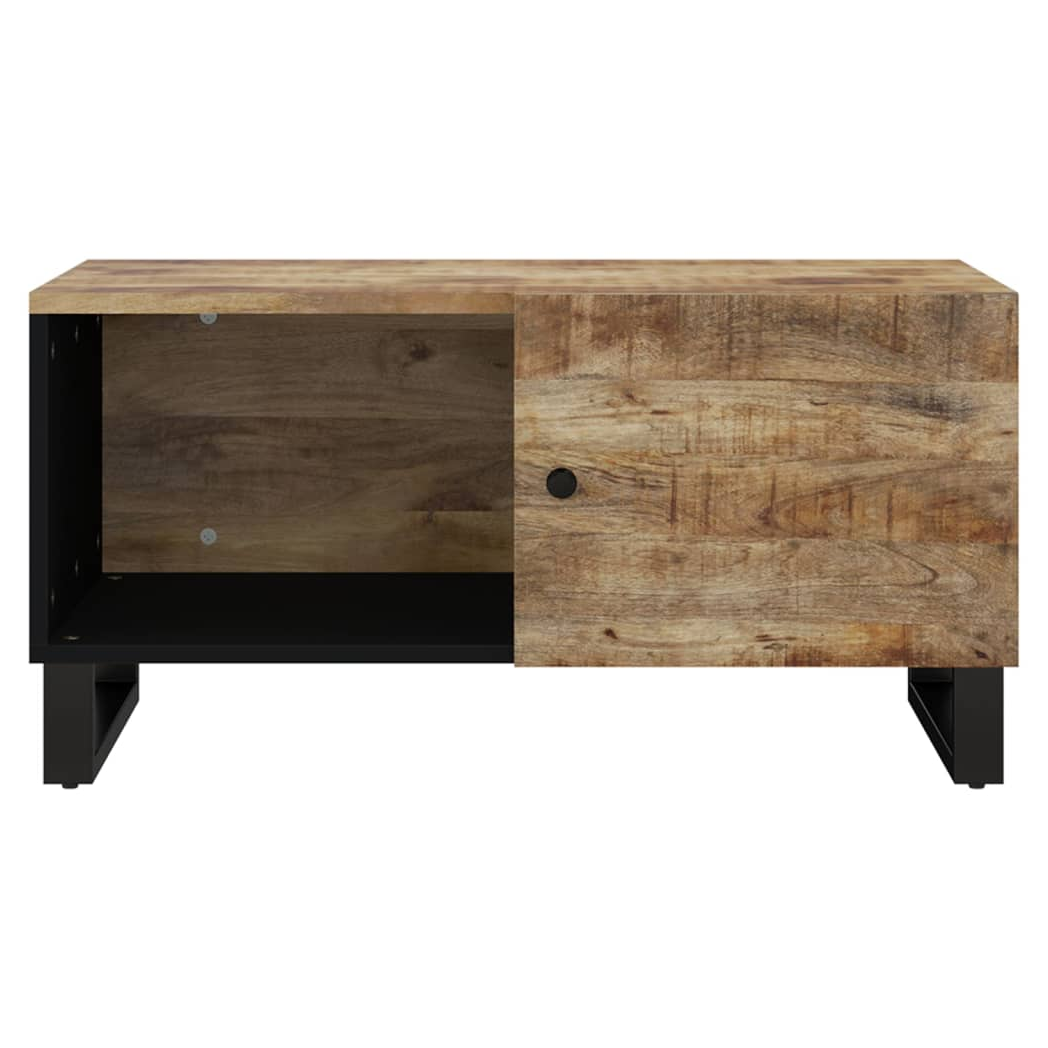 vidaXL VidaXL Coffee Table 80x50x40 cm Solid Mango Wood and Engineered Wood for Living Room - Coffee Table