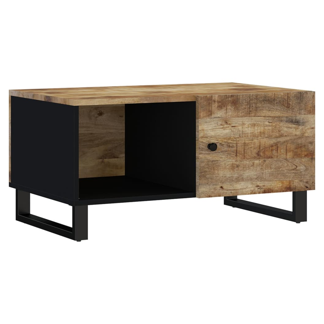 vidaXL VidaXL Coffee Table 80x50x40 cm Solid Mango Wood and Engineered Wood for Living Room - Coffee Table