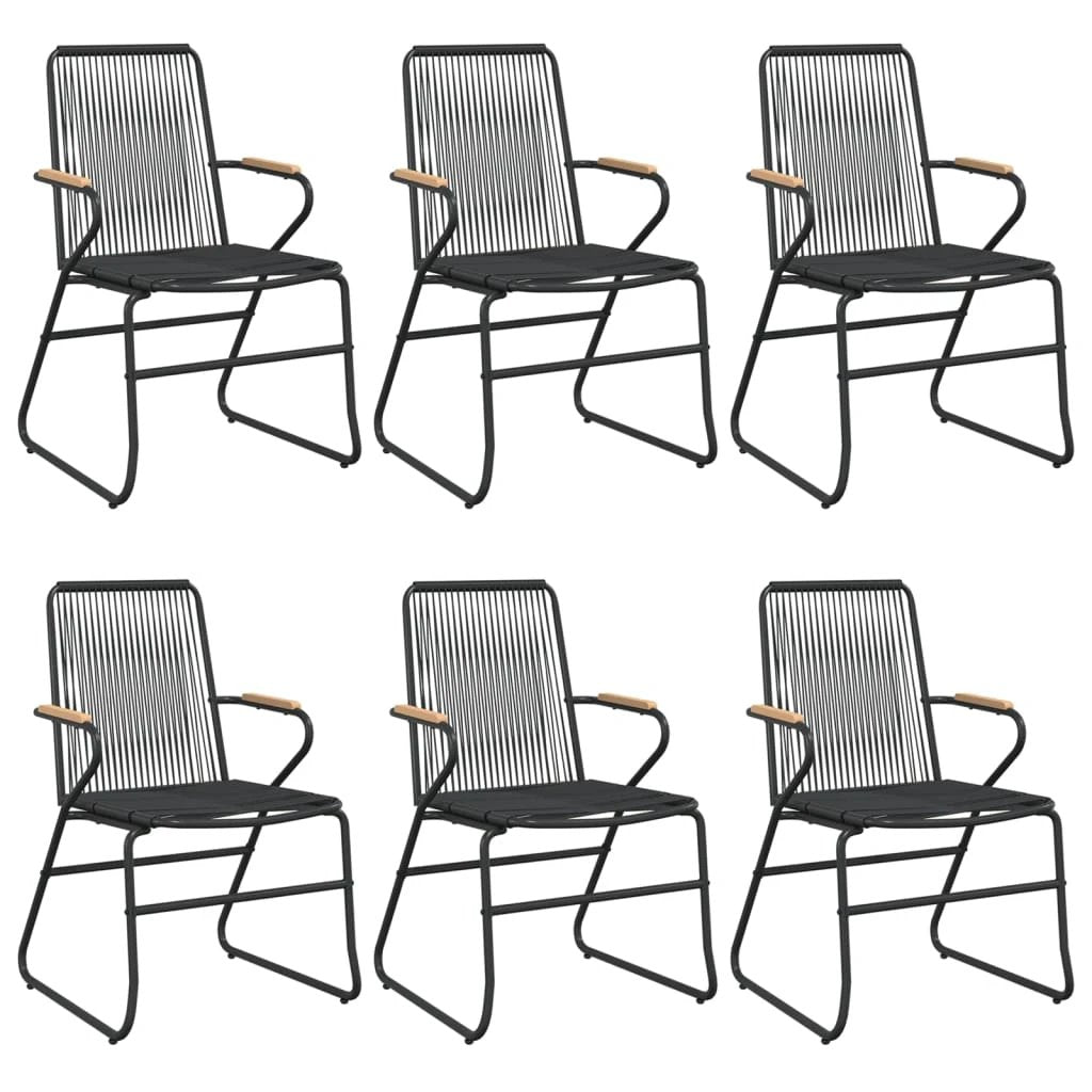 vidaXL VidaXL Garden Dining Set 7 Piece Durable PVC Rattan Outdoor - Garden Set