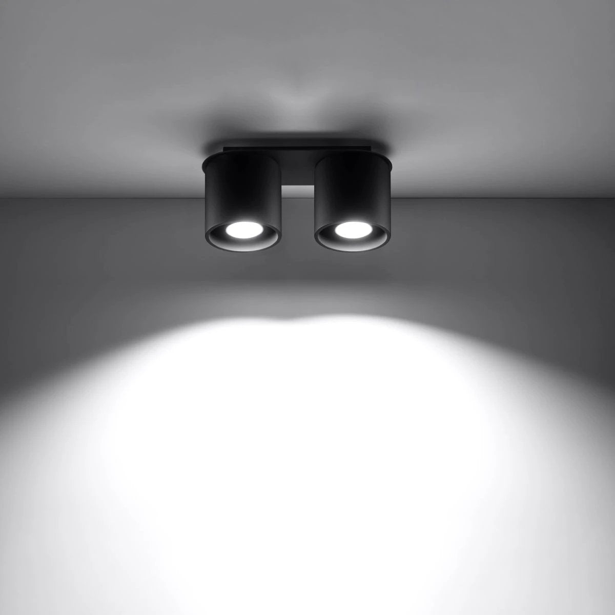 Sollux Lighting Orbis Ceiling Lamp 26x10x12cm Dual GU10 Modern - Ceiling Lights