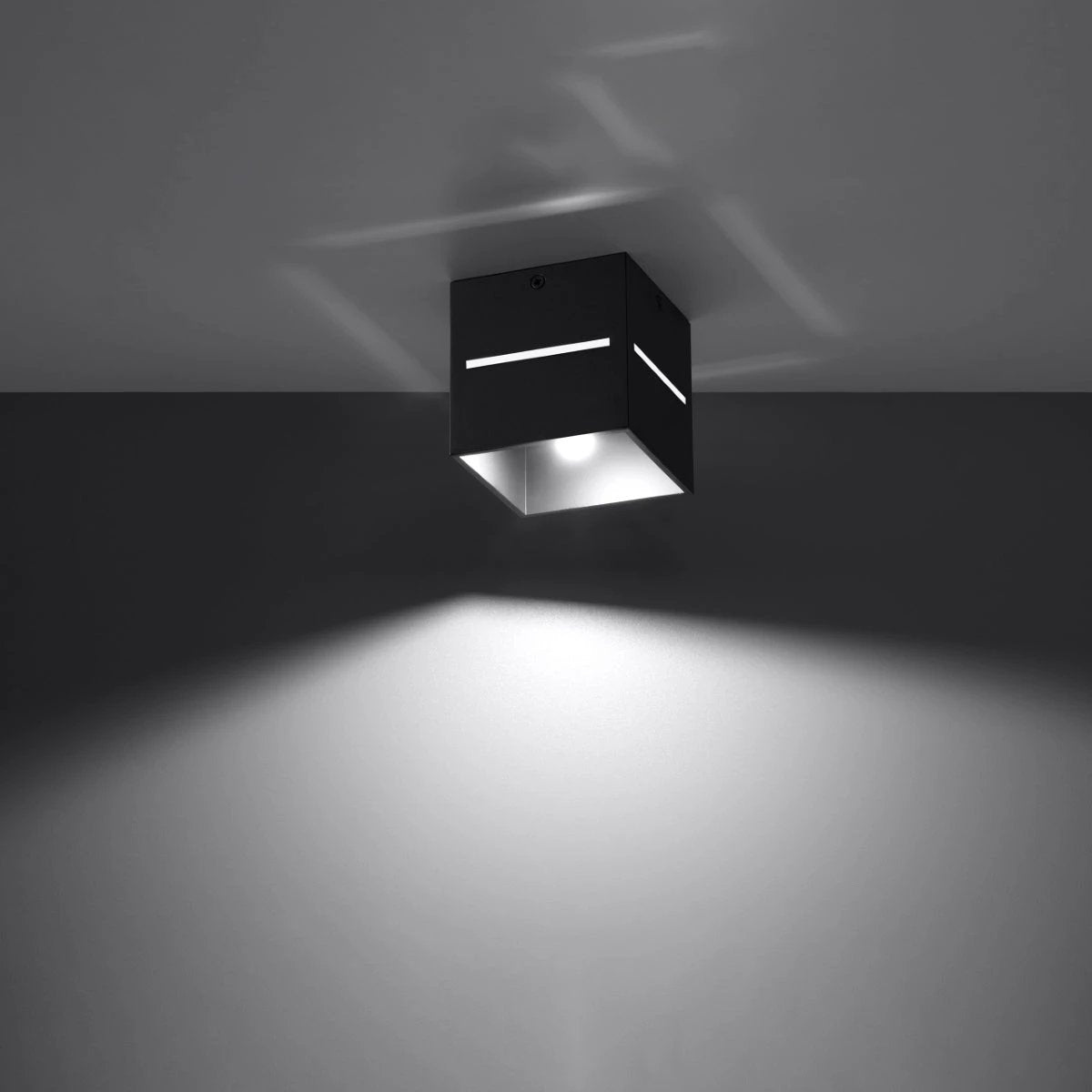 Lobo Ceiling Light 10x10x10cm Aluminium Indoor by Sollux Lighting