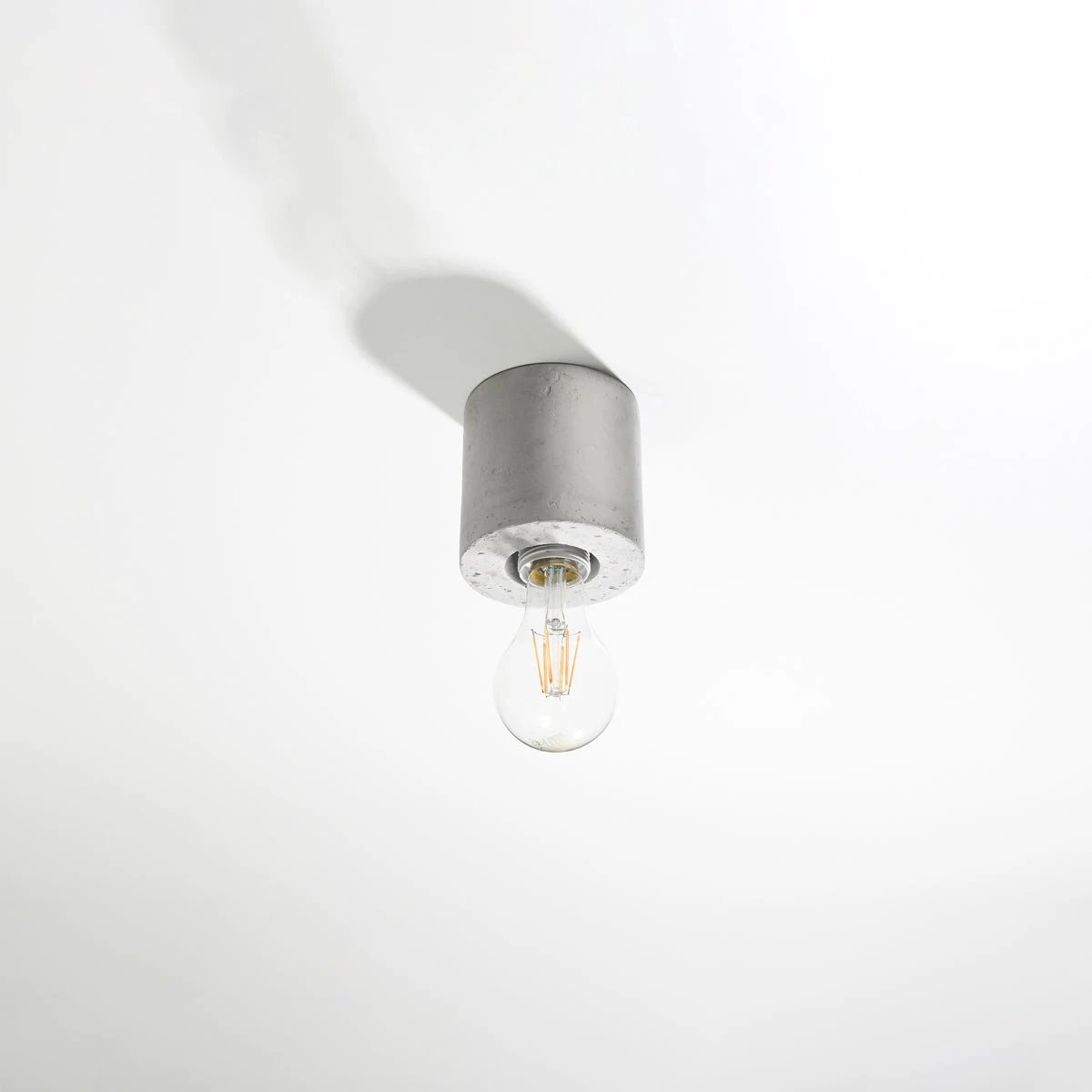 Salgado Ceiling Lamp 10x10x10cm E27 Loft by Sollux Lighting