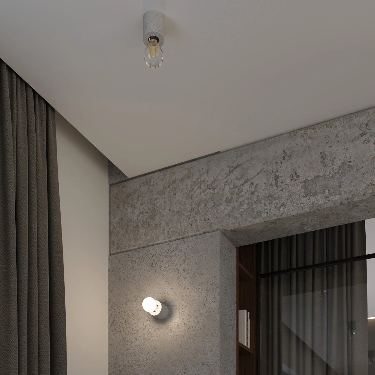 Sollux Lighting Salgado Ceiling Lamp 10x10x10cm E27 Loft - Ceiling Lights