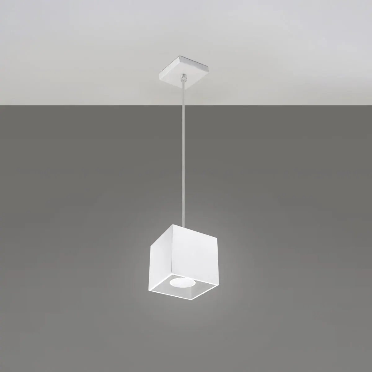 Sollux Lighting Pendant lamp aluminum Quad modern Design GU10 - Pendant Lights
