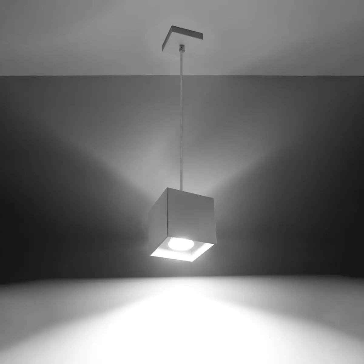 Sollux Lighting Pendant lamp aluminum Quad modern Design GU10 - Pendant Lights