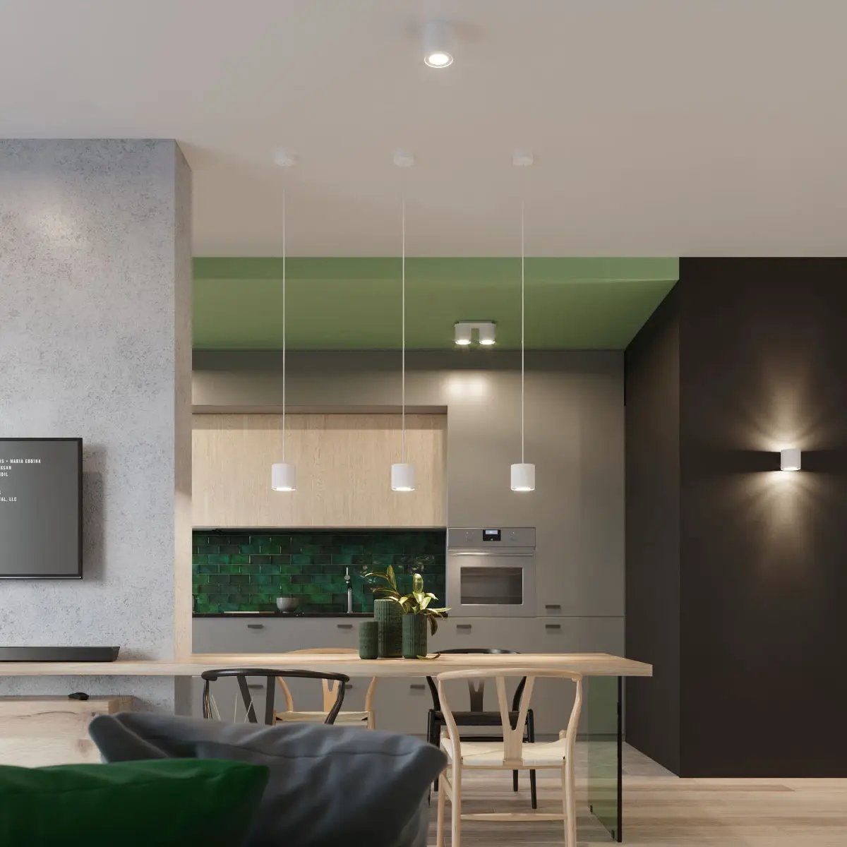Sollux Lighting Pendant lamp aluminum Orbis modern Design GU10 - Pendant Lights