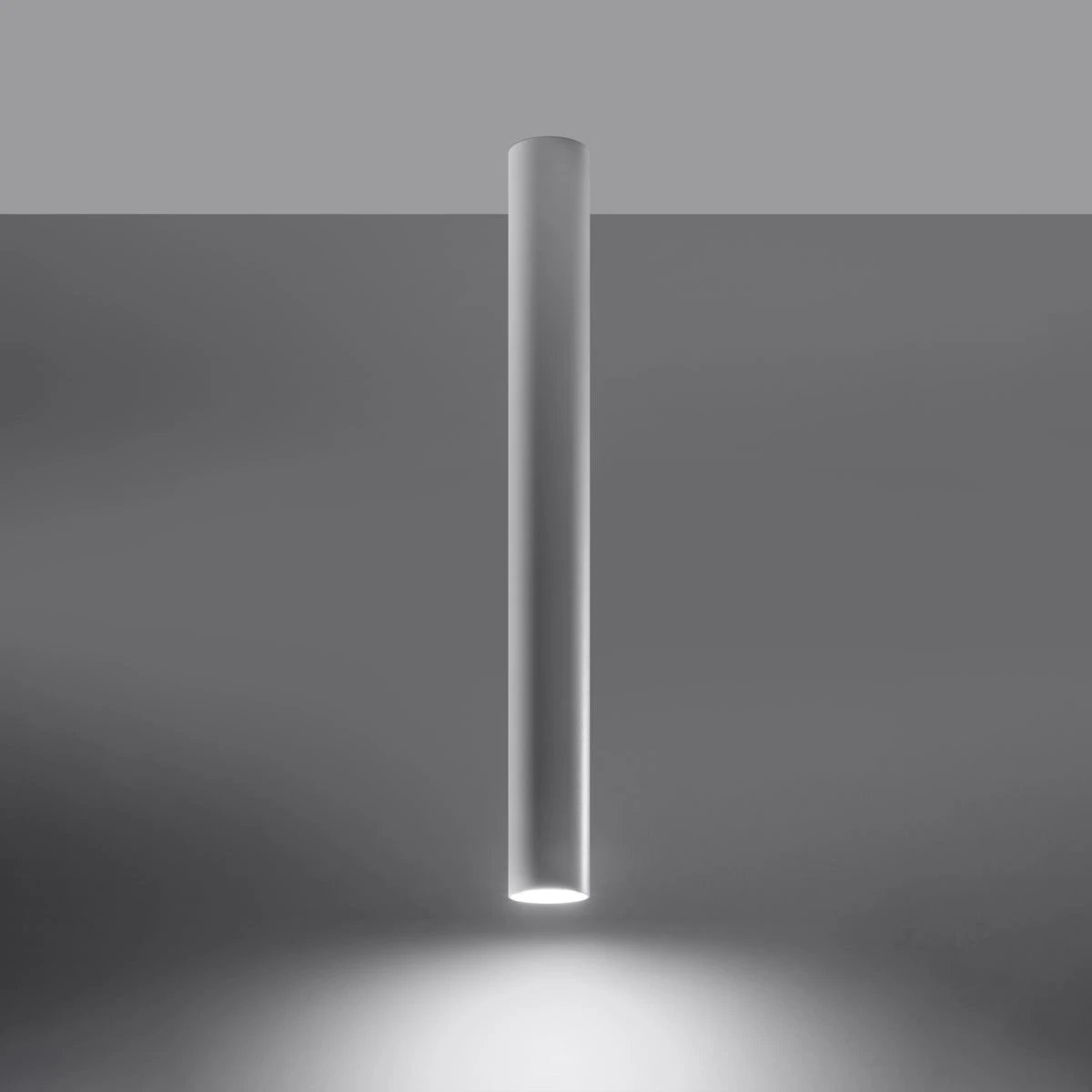 Sollux Lighting Lagos Ceiling Lamp 60cm White Steel GU10 Hallway - Ceiling Lights
