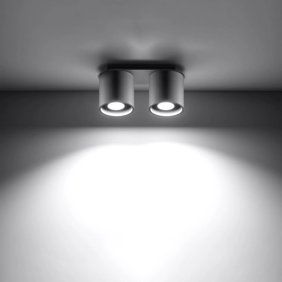 Sollux Lighting Orbis Ceiling Lamp GU10 26x10x12cm Aluminum Home - Ceiling Lights