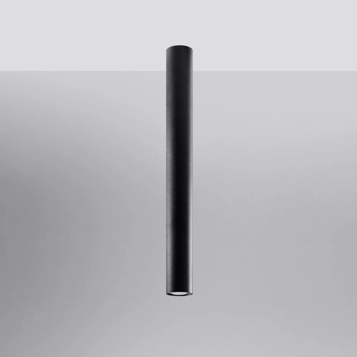 Sollux Lighting Lagos Black Steel Ceiling Lamp GU10 6x6x60 cm Modern Design For Living Rooms And Hallways - Ceiling Lights