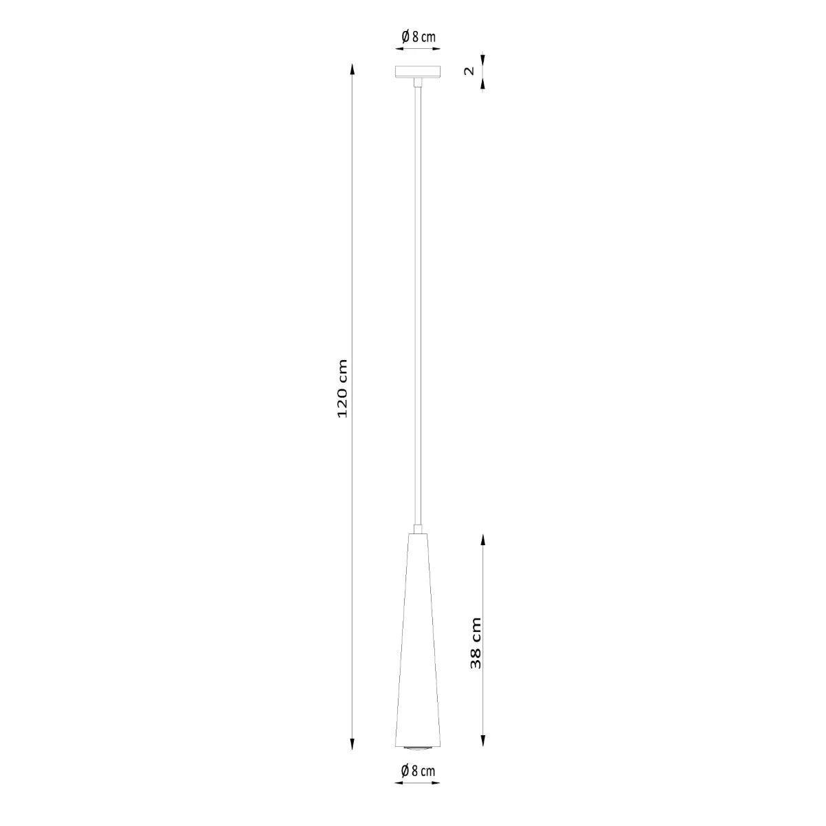 Sollux Lighting Pendant lamp wood Sula Scandinavian Design GU10 - Pendant Lights