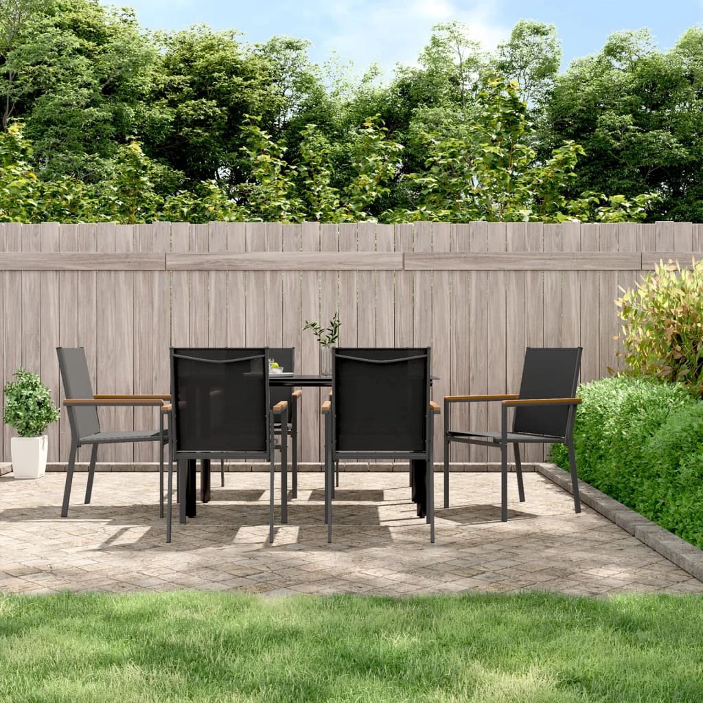 vidaXL VidaXL Garden Dining Set 3 Piece Textilene and Steel - Garden Set