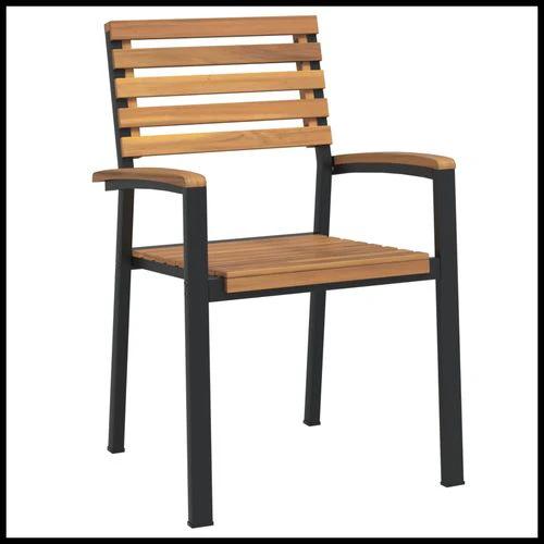 vidaXL 9 Piece Garden Dining Set 200x90x75 cm Solid Acacia Wood and Powder-Coated Metal for Outdoor Family Meals by vidaXL