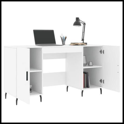 vidaXL vidaXL Desk 140x50x75 cm Engineered Wood Office Desks - Uncategorized Desk