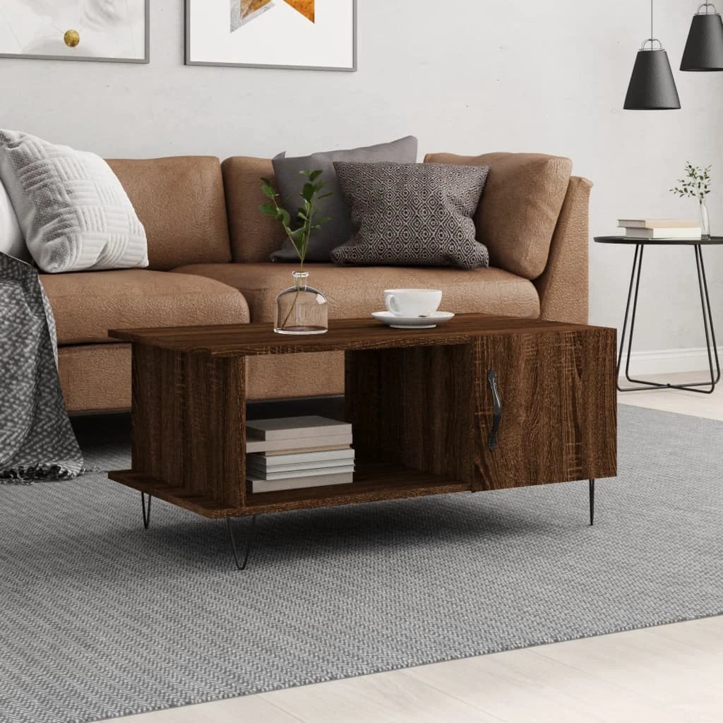 VidaXL Coffee Table 90x50x40 cm Engineered Wood LivingRoom by vidaXL