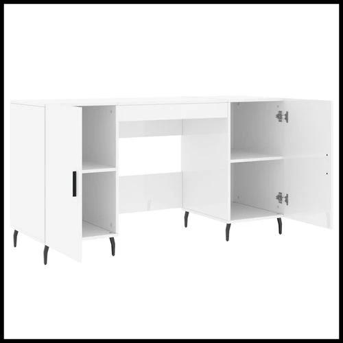 vidaXL vidaXL Desk 140x50x75 cm Engineered Wood Office Desks - Uncategorized Desk