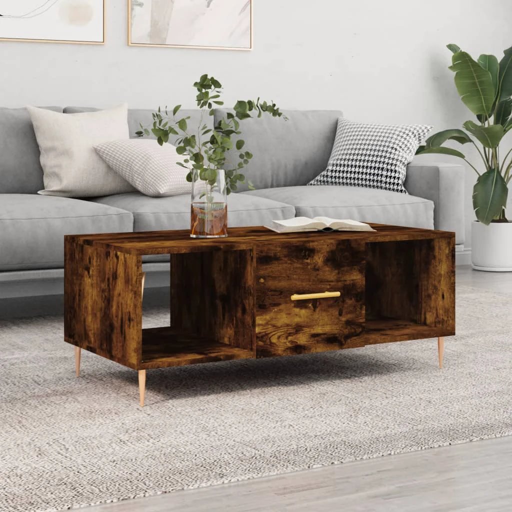 vidaXL VidaXL Coffee Table 102x50x40cm Engineered Wood Living Room - Coffee Table