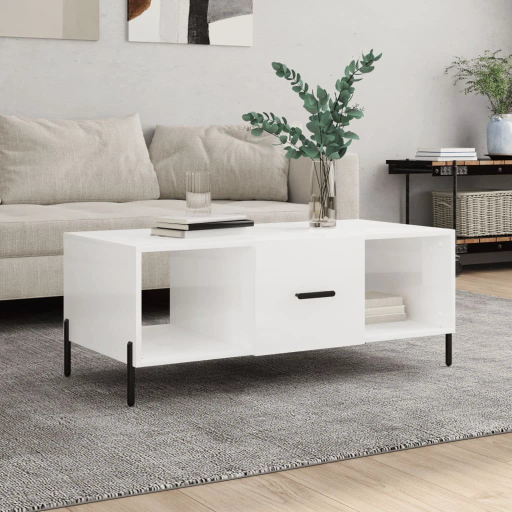 vidaXL vidaXL Coffee Table 102x50x40cm Engineered Wood - Coffee Table