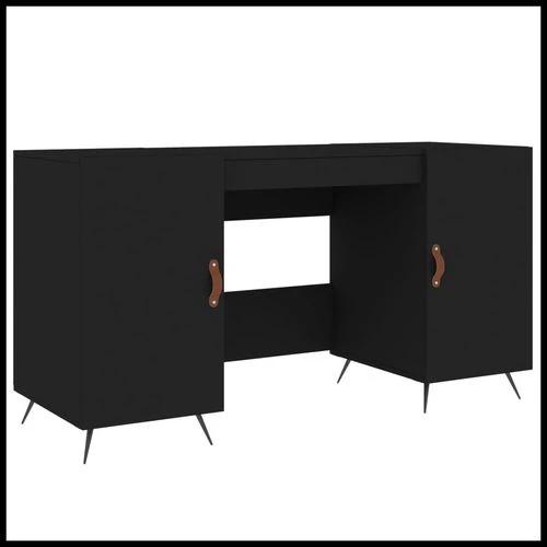 vidaXL vidaXL Desk 140x50x75 cm Engineered Wood with Ample Storage - Uncategorized Desk
