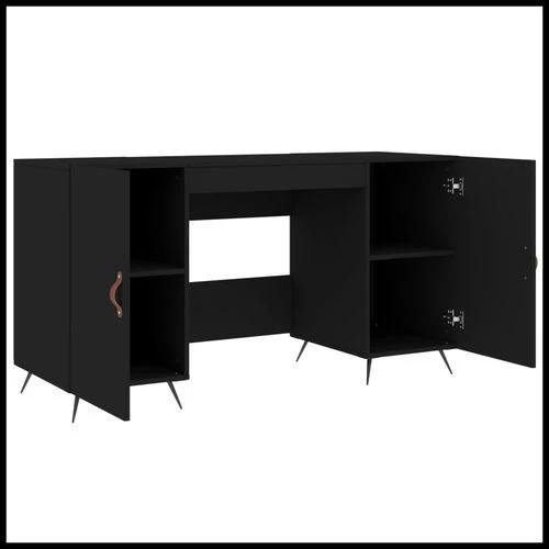vidaXL vidaXL Desk 140x50x75 cm Engineered Wood with Ample Storage - Uncategorized Desk