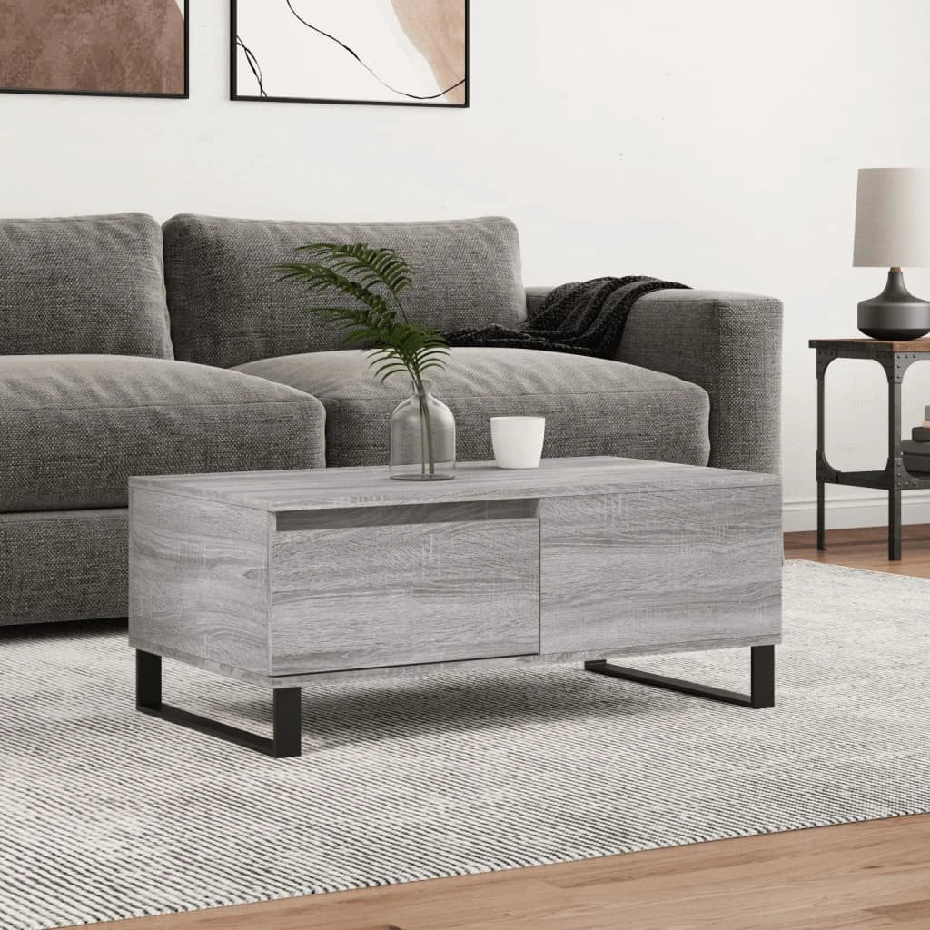 vidaXL VidaXL Coffee Table 90x50x36.5 cm Engineered Wood Lounge - Coffee Table