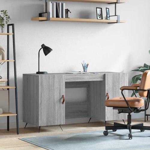 vidaXL vidaXL Desk 140x50x75 cm Engineered Wood with Ample Storage - Uncategorized Desk