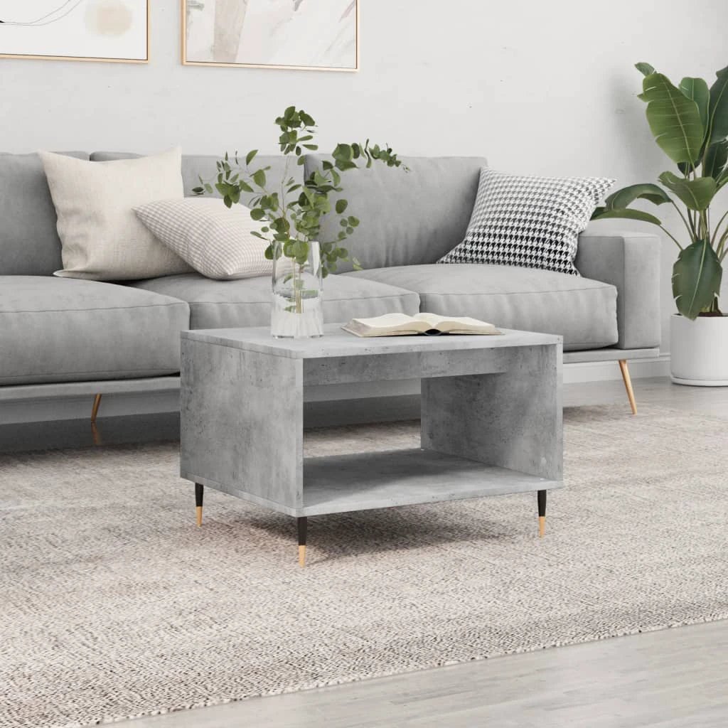 VidaXL Coffee Table 60x50x40 cm Engineered Wood Living Room by vidaXL