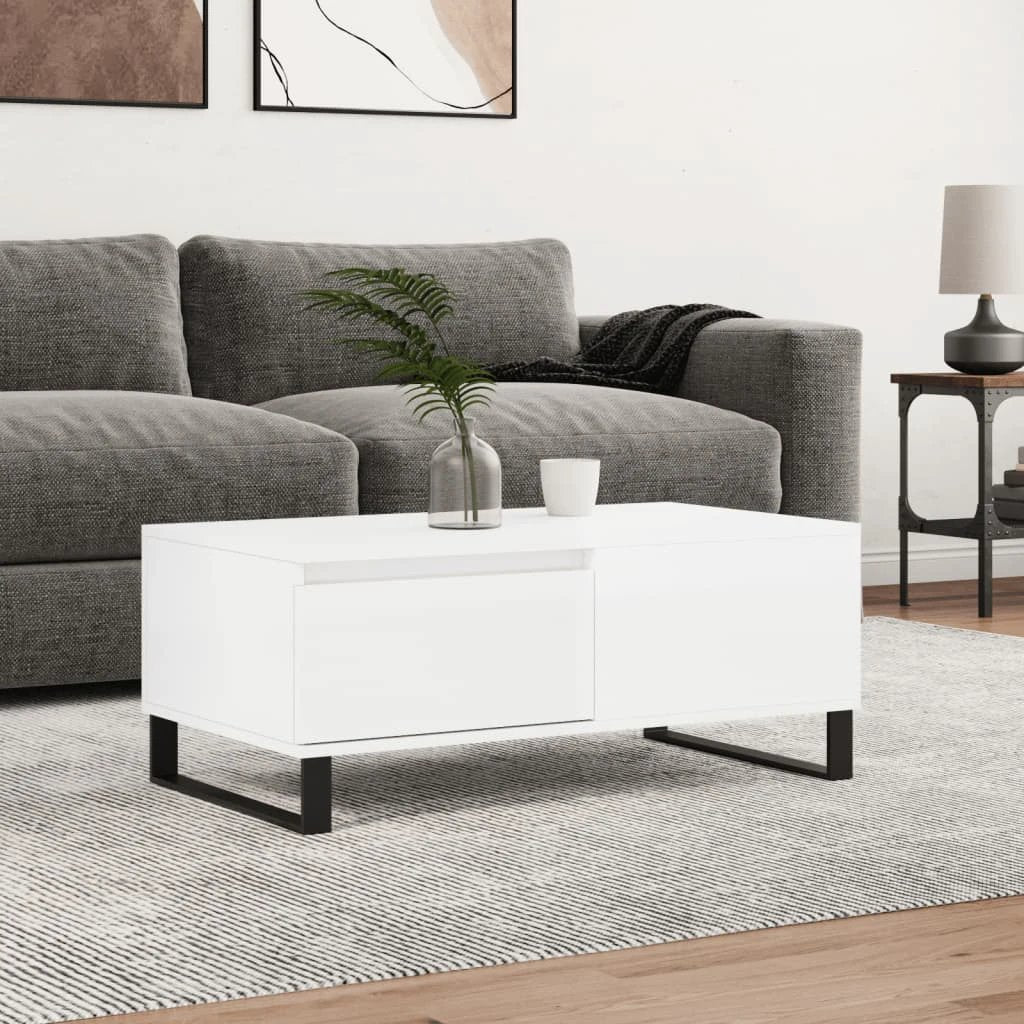 vidaXL VidaXL Coffee Table 90x50x36.5 cm Engineered Wood Lounge - Coffee Table