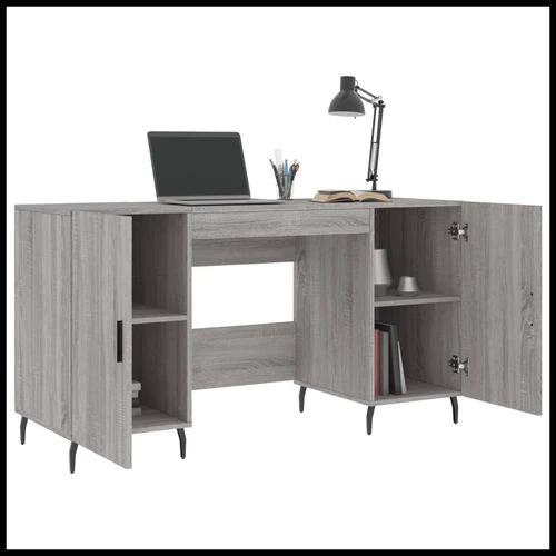 vidaXL vidaXL Desk 140x50x75 cm Engineered Wood Office Desks - Uncategorized Desk