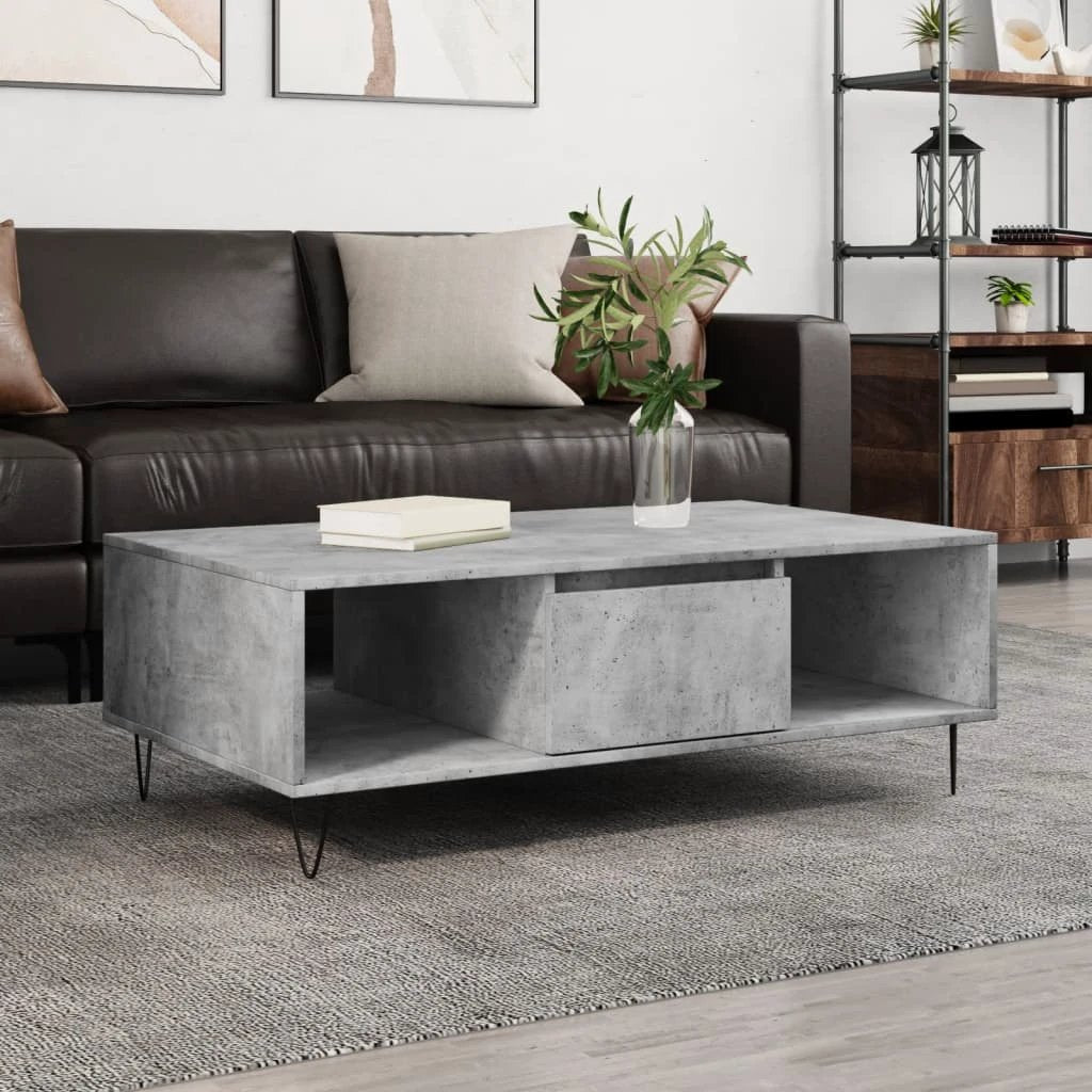 vidaXL vidaXL Coffee Table 104x60x35 CM Engineered Wood Living Room - Coffee Table
