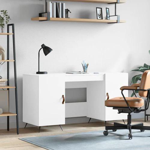 vidaXL vidaXL Desk 140x50x75 cm Engineered Wood with Ample Storage - Uncategorized Desk