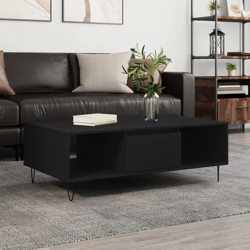 vidaXL vidaXL Coffee Table 104x60x35 CM Engineered Wood Living Room - Coffee Table