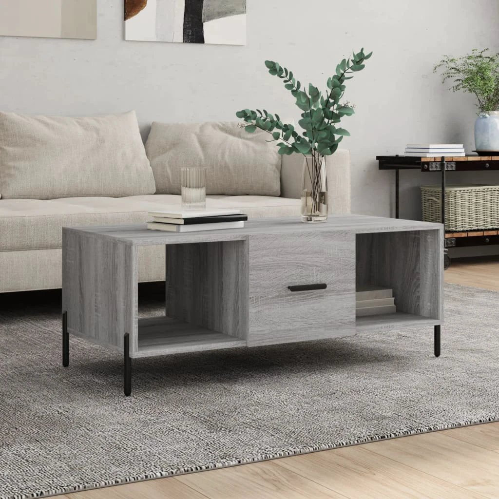 vidaXL vidaXL Coffee Table 102x50x40cm Engineered Wood - Coffee Table