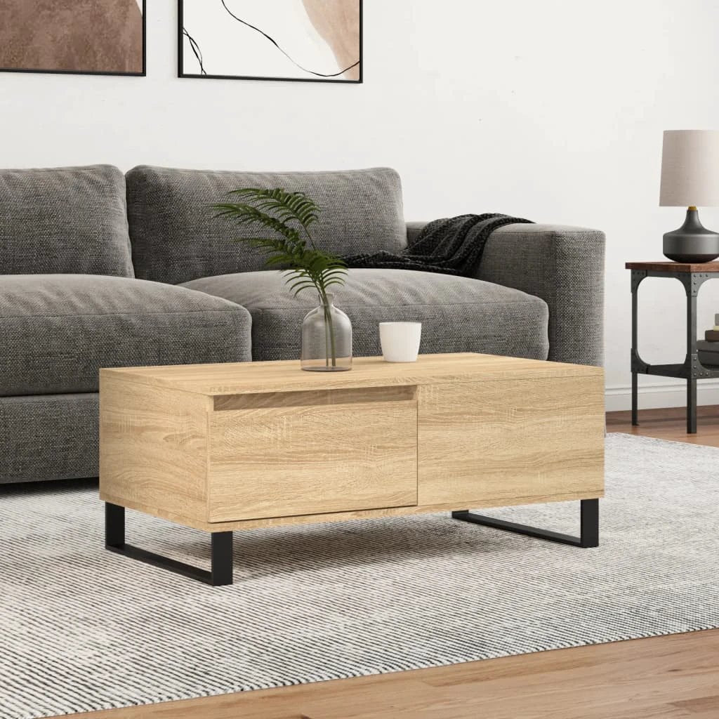 vidaXL VidaXL Coffee Table 90x50x36.5 cm Engineered Wood Lounge - Coffee Table