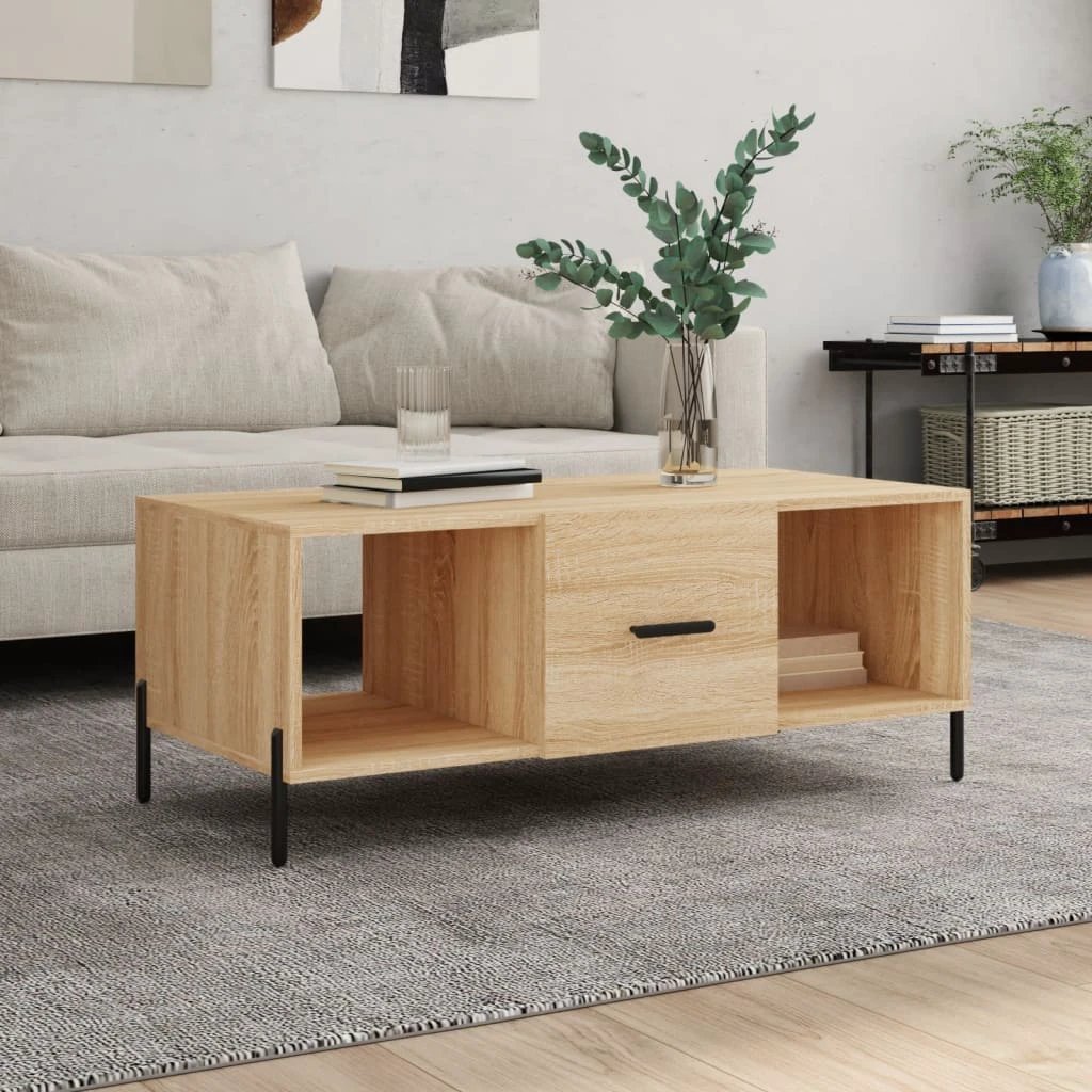 vidaXL vidaXL Coffee Table 102x50x40cm Engineered Wood - Coffee Table