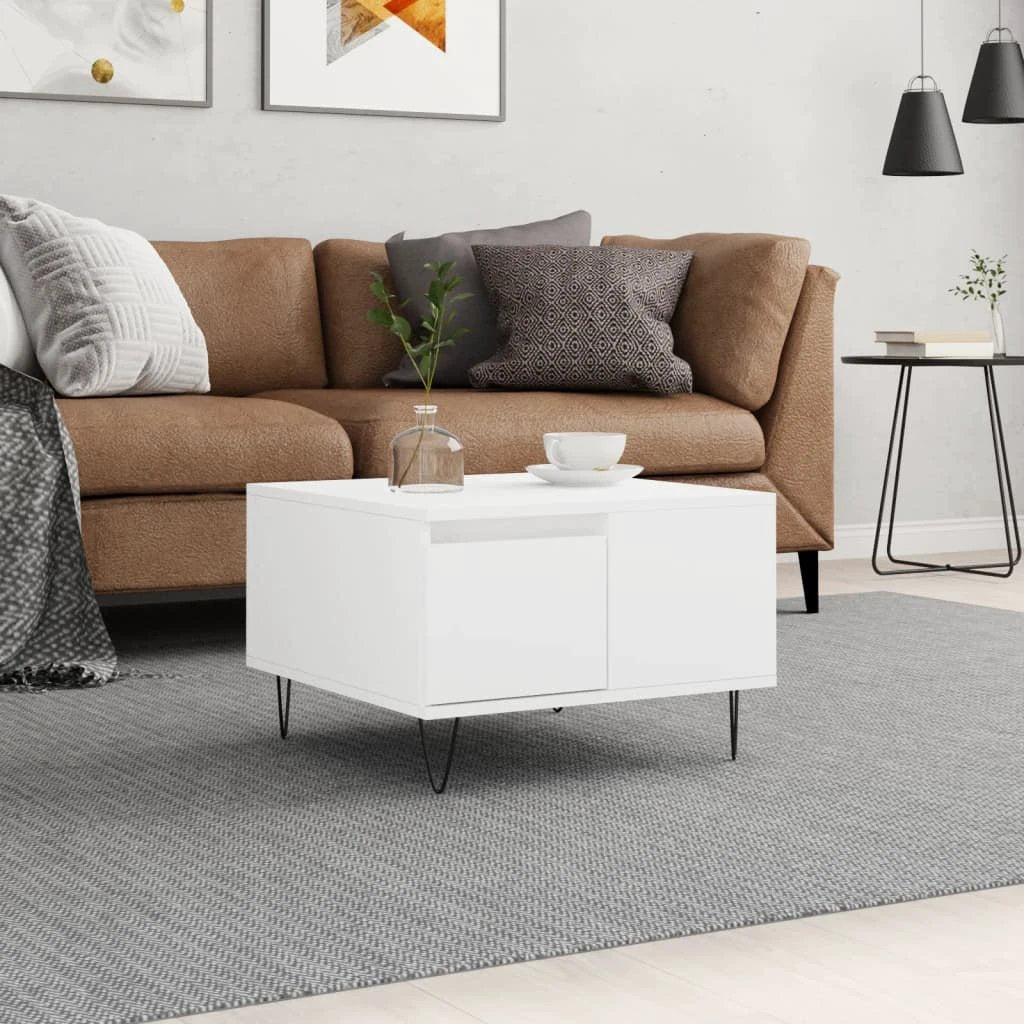 vidaXL VidaXL Coffee Table 55x55x36.5 Engineered Wood Living Room - Coffee Table