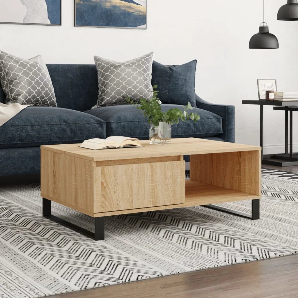 vidaXL VidaXL Coffee Table 90x60x35 cm Engineered Wood Living Room - Coffee Table