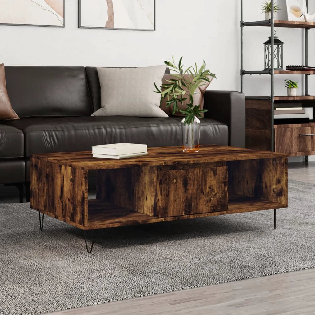vidaXL Coffee Table 104x60x35 CM Engineered Wood Living Room by vidaXL